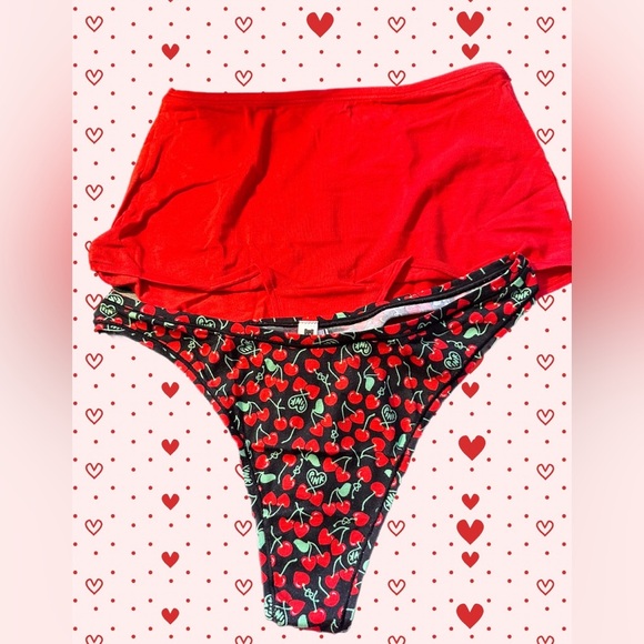 NWT VICTORIA’S SECRET PINK PANTY 1) BOYSHORT 1) THONG SIZE L - Picture 7 of 11